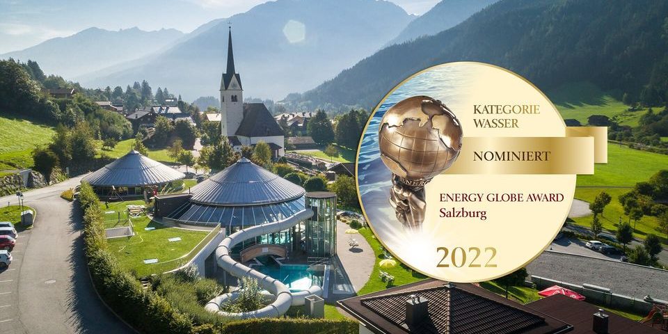 Kristallbad Wald im Pinzgau für den Energy Globe Salzburg nominiert